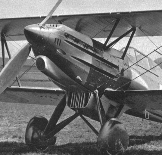 Avia B-534 III version fighter aircraft