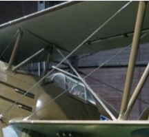 Avia B-534 aircraft in Aviation Museum Kbely, Prague